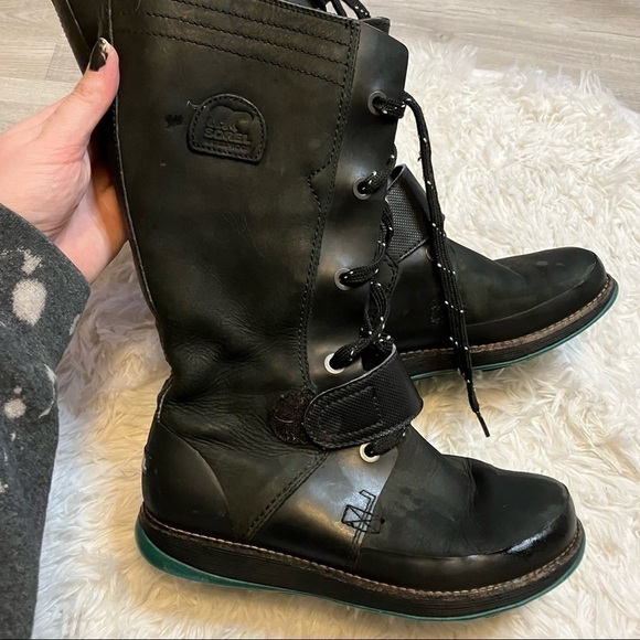 Sorel the Life Line Mid Calf Waterproof Lace Up Boots - Picture 4 of 10